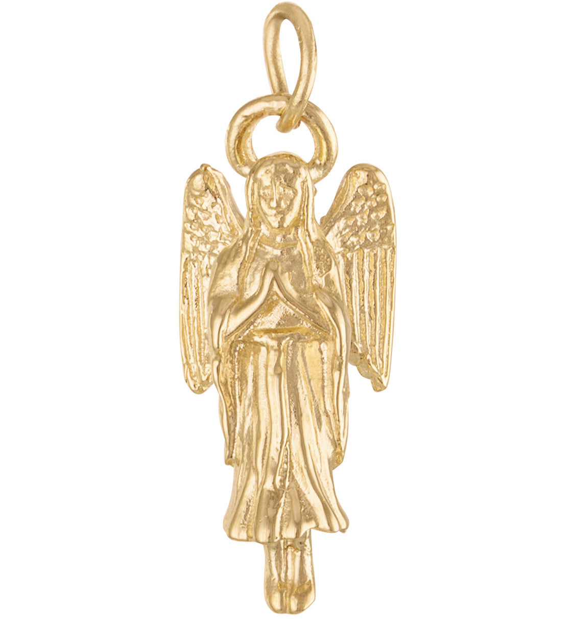 Guardian Angel 14k Gold Charm